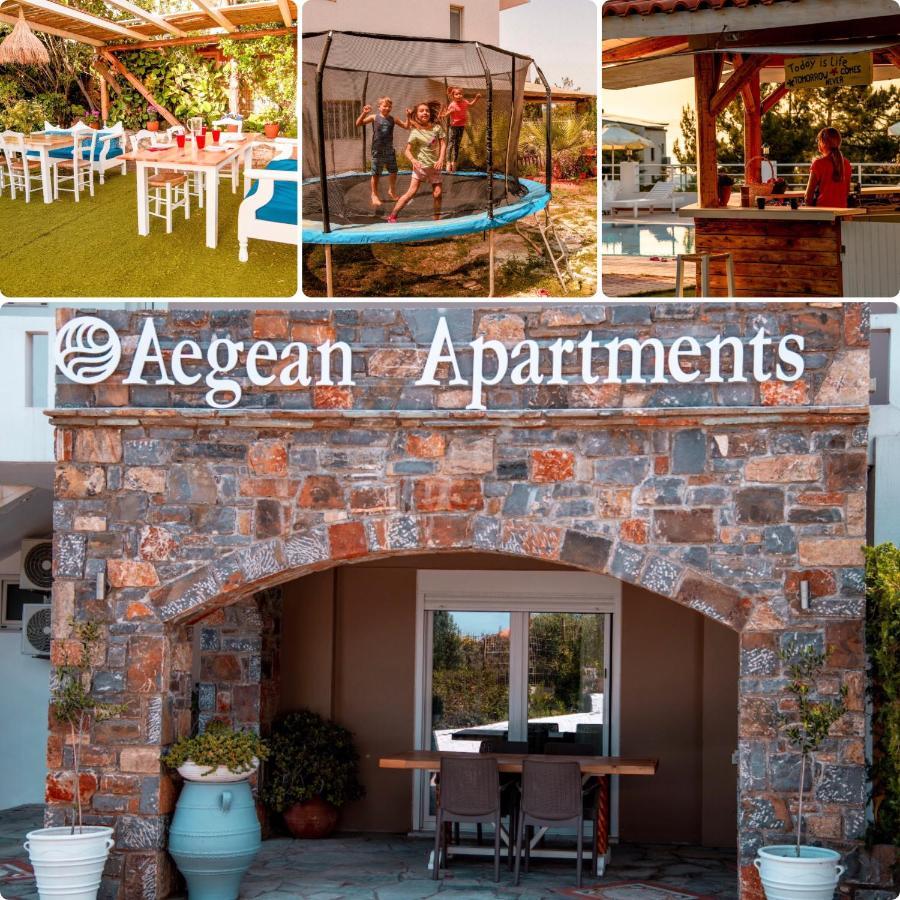 Aegean Apartments Hersonissos  Exteriör bild