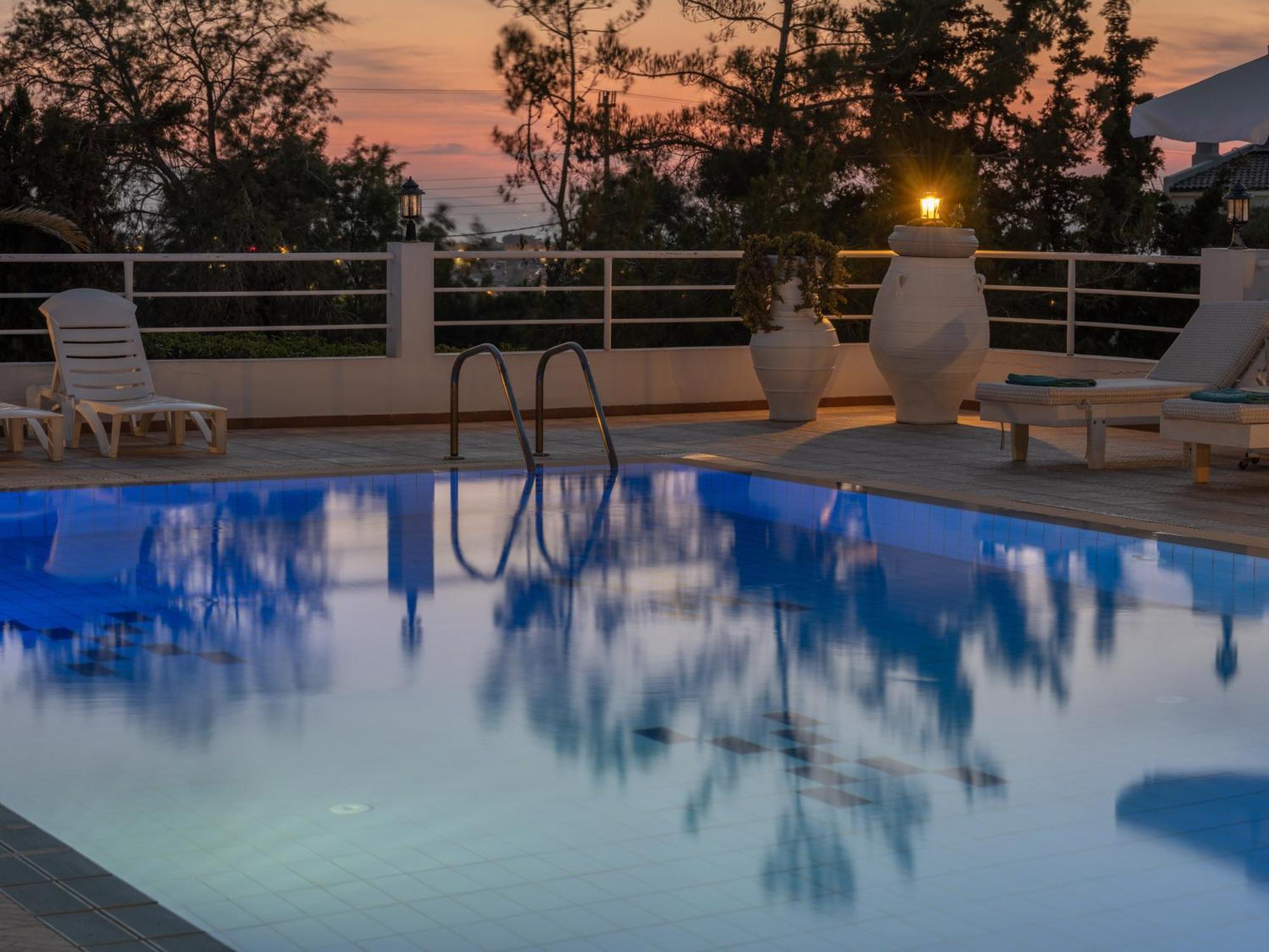 Aegean Apartments Hersonissos  Exteriör bild