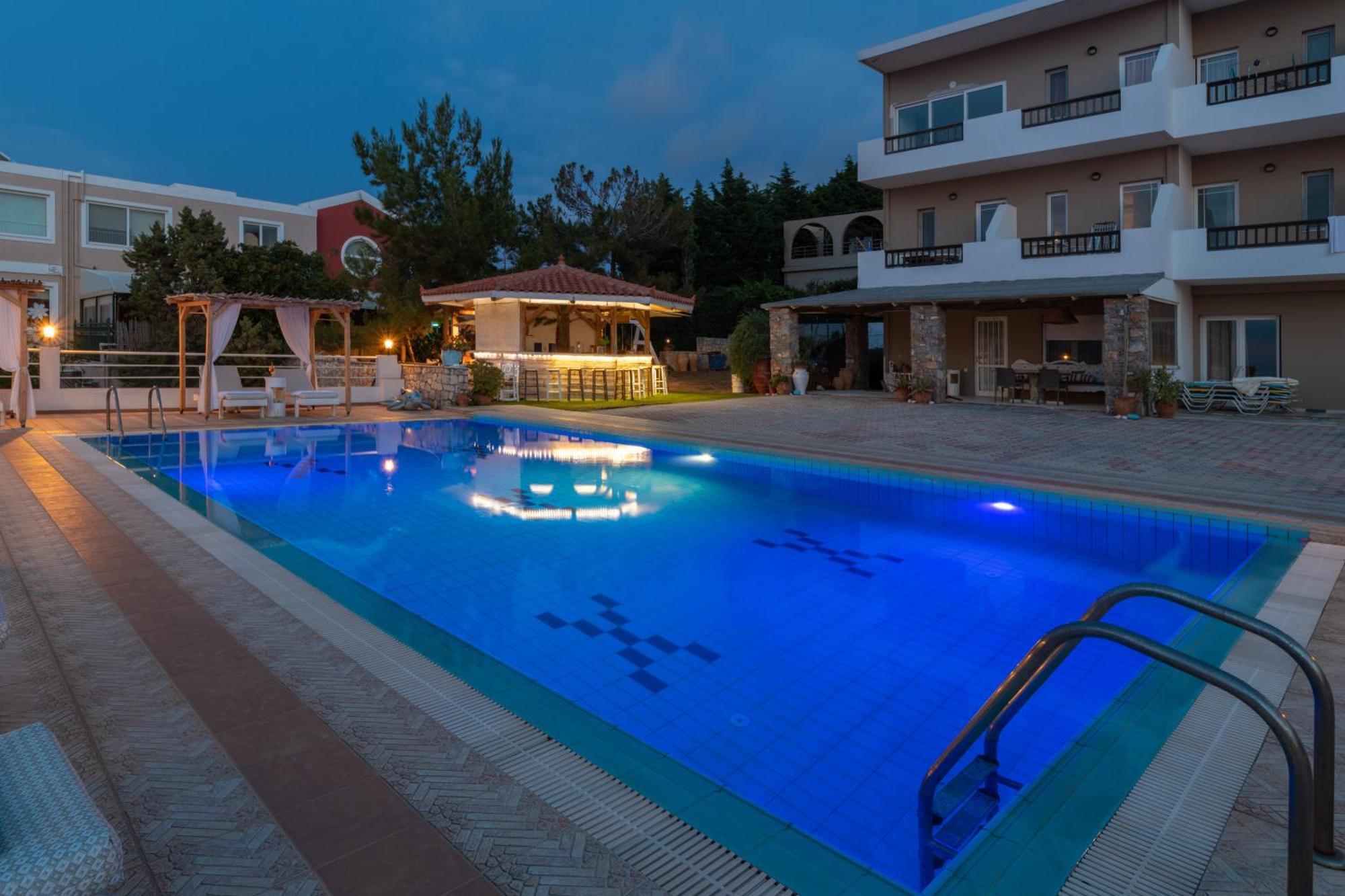 Aegean Apartments Hersonissos  Exteriör bild